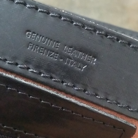 Vintage black leather attache - Picture 9 of 10